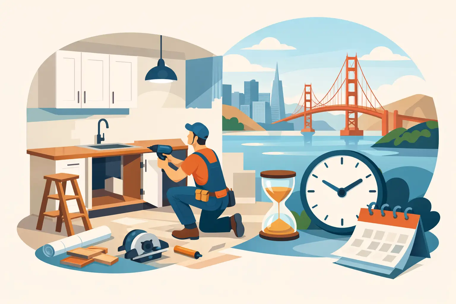 How Long Does a Kitchen Remodel Take in the Bay Area?