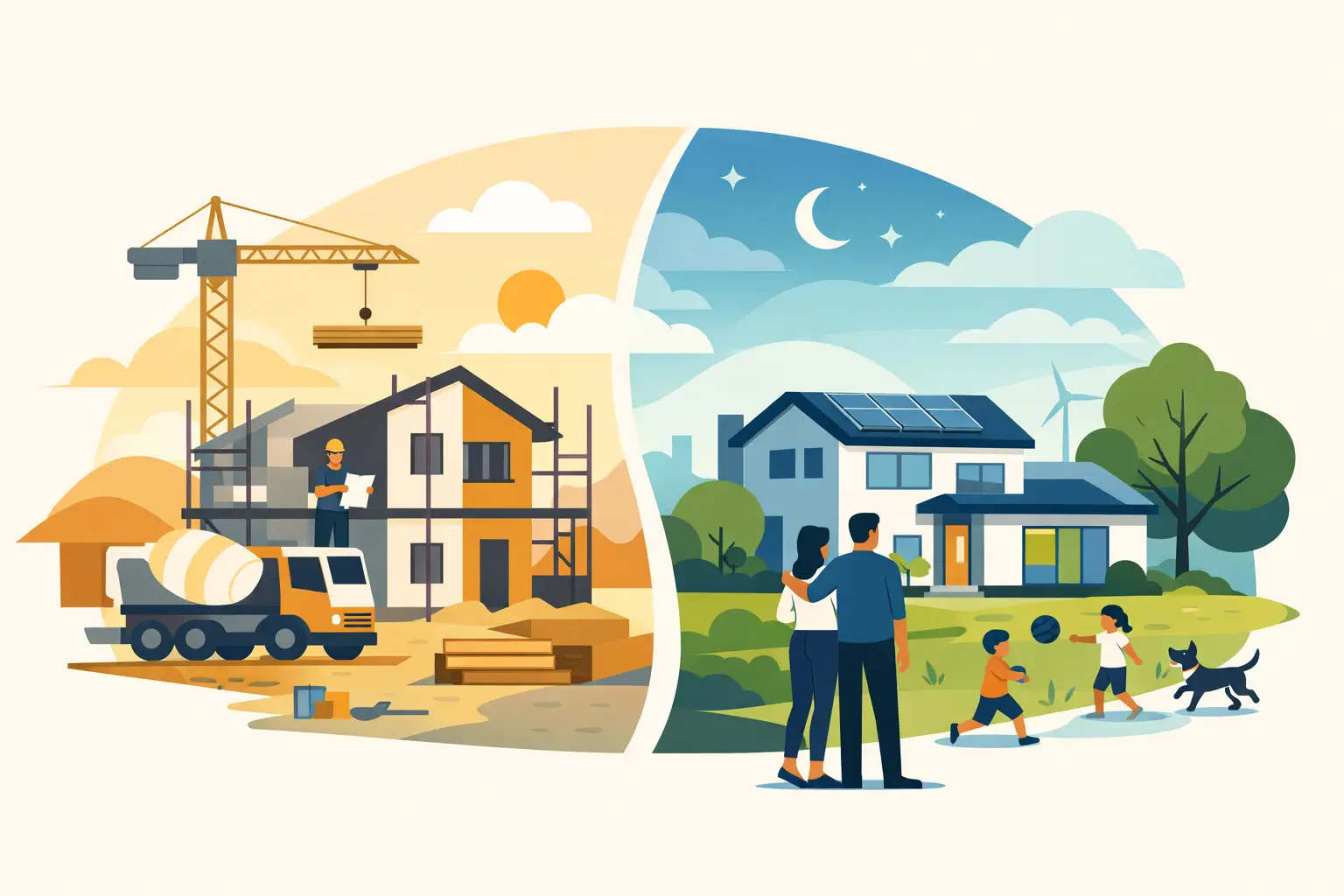 New Home Construction for Life Now and Later