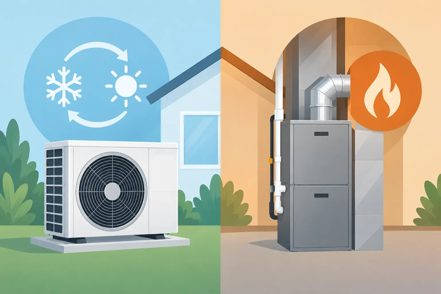 Heat Pumps Versus Furnaces: Which Fits?