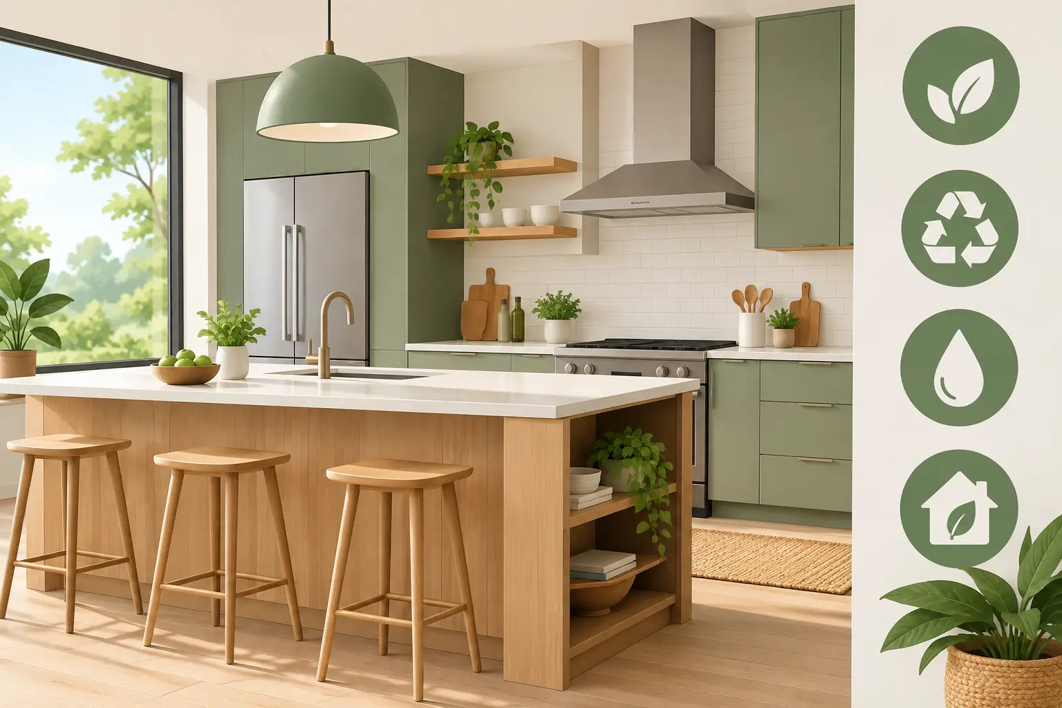 How to Remodel Kitchen Sustainably: Smart Choices